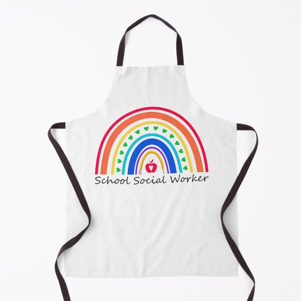 Item preview, School Social Worker Rainbow Funny Work Love designed and sold by Best Designer.