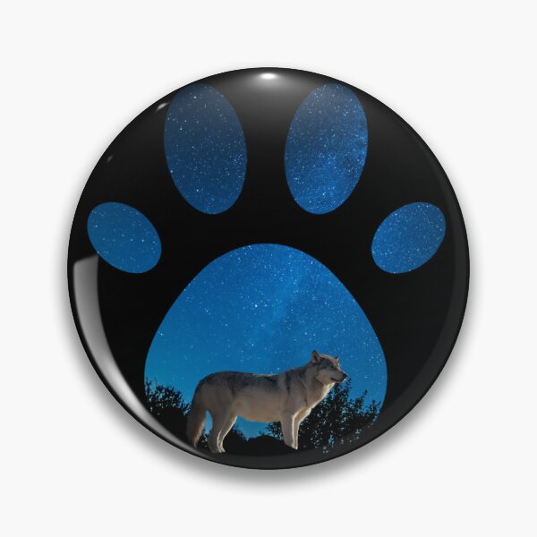 Item preview, Wolf paw print designed and sold by LukjanovArt.