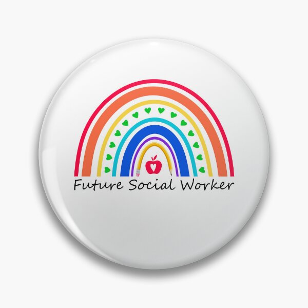 Item preview, Future Social Worker Rainbow Funny Work Love designed and sold by Best Designer.