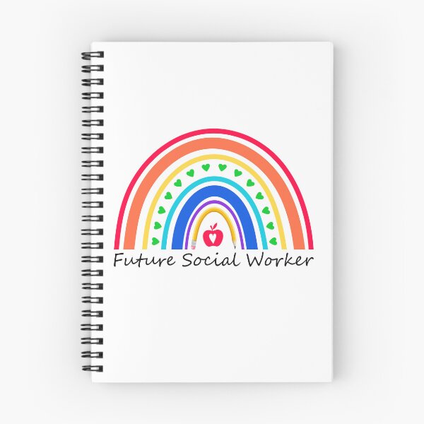 Item preview, Future Social Worker Rainbow Funny Work Love designed and sold by Best Designer.