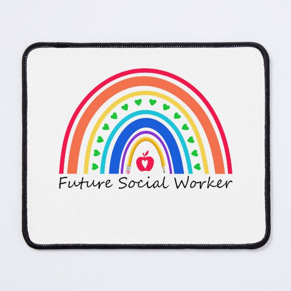 Item preview, Future Social Worker Rainbow Funny Work Love designed and sold by Best Designer.