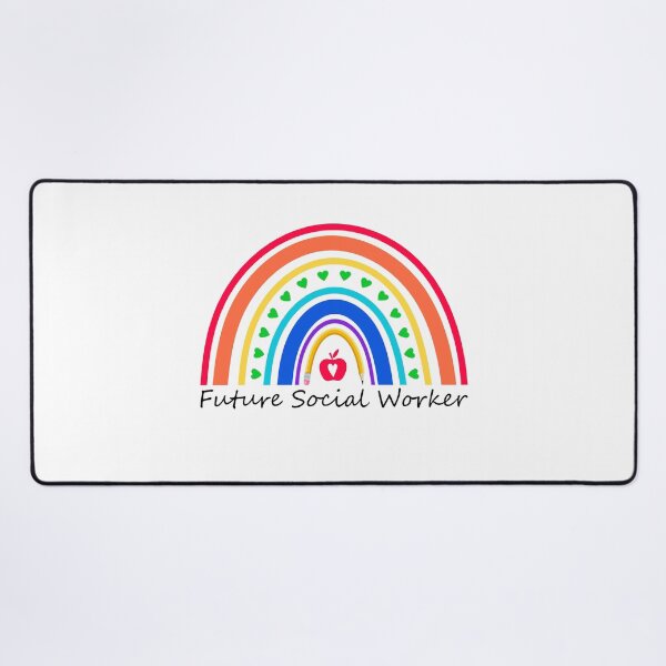 Item preview, Future Social Worker Rainbow Funny Work Love designed and sold by Best Designer.