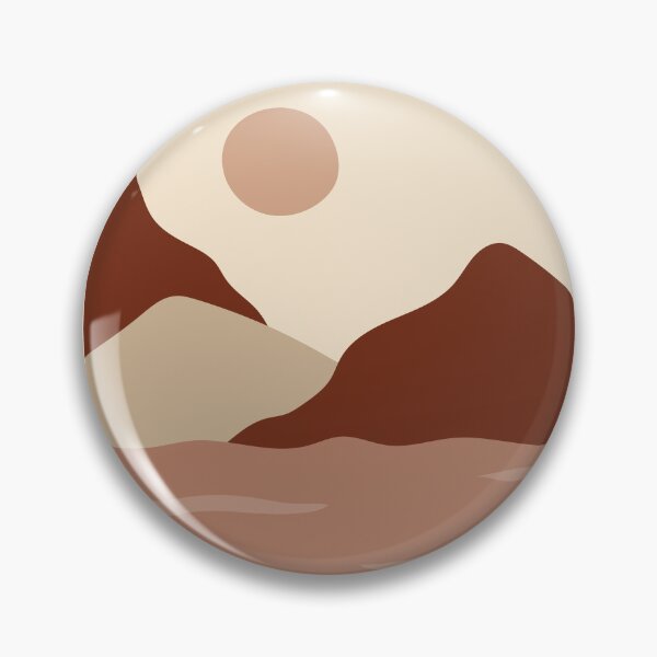 Item preview, Boho Abstract Artl Landscape Sunset Mountains Design designed and sold by zedonee.