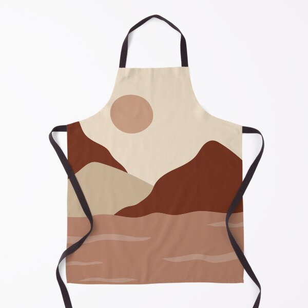 Item preview, Boho Abstract Artl Landscape Sunset Mountains Design designed and sold by zedonee.