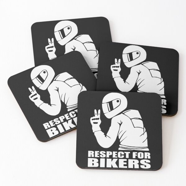 Item preview, Respect For Bikers White designed and sold by TuningBodyShop.