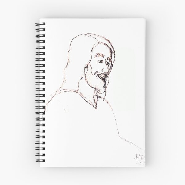Item preview, bosquejo de Jesús designed and sold by Dawna Morton.