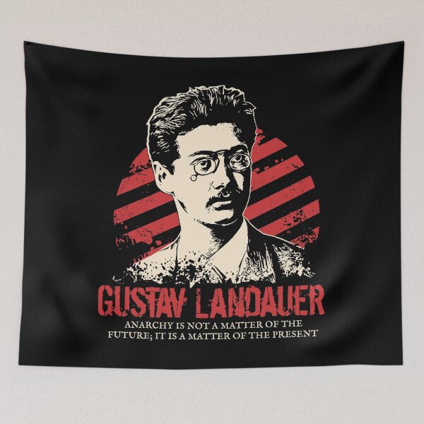 Item preview, Gustav Landauer - Anarchists designed and sold by radvas.