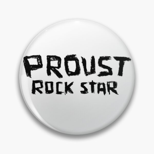 Item preview, Rock Star: Proust, French Writer Marcel Proust designed and sold by badlydrawnbabe.