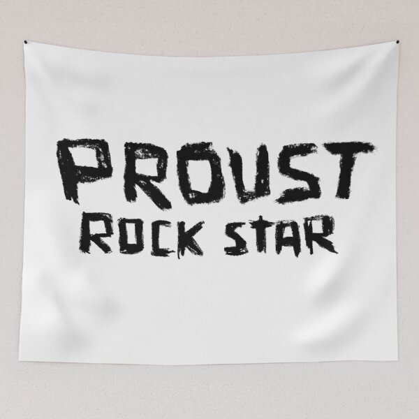 Item preview, Rock Star: Proust, French Writer Marcel Proust designed and sold by badlydrawnbabe.