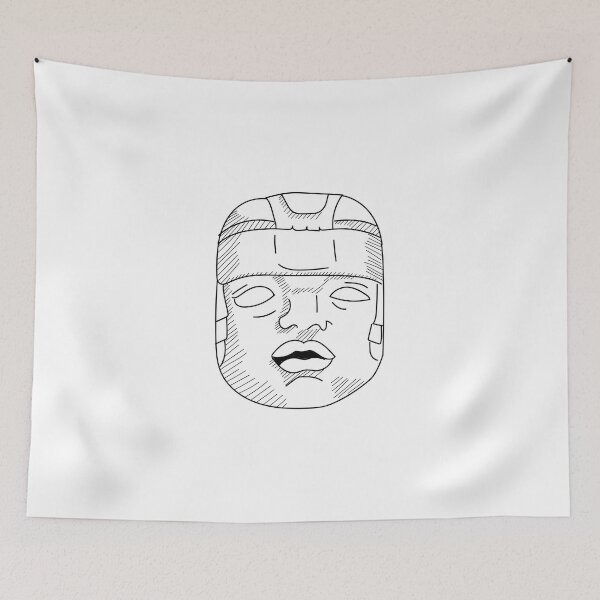 Item preview, Olmec head designed and sold by Digilogos.