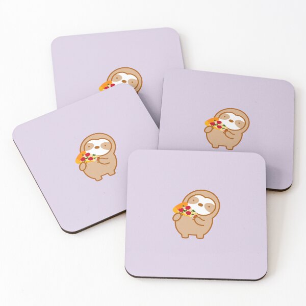 Item preview, Cute Veggie Pizza Sloth designed and sold by theslothinme.