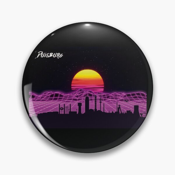 Item preview, Duisburg Skyline Neon Nights designed and sold by DFerraz.