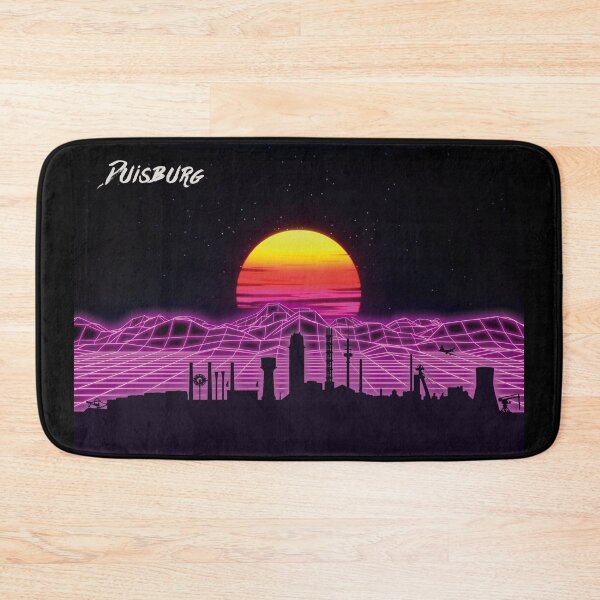Item preview, Duisburg Skyline Neon Nights designed and sold by DFerraz.