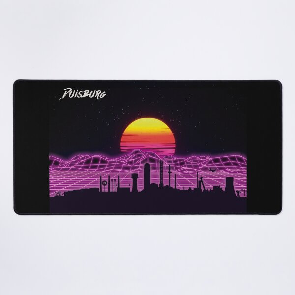 Item preview, Duisburg Skyline Neon Nights designed and sold by DFerraz.