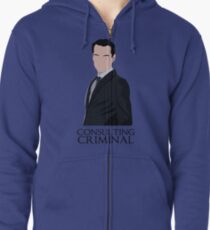 Consulting Criminal Zipped Hoodie