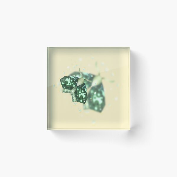 Item preview, Yellow Moth Green designed and sold by ColouredInkGirl.
