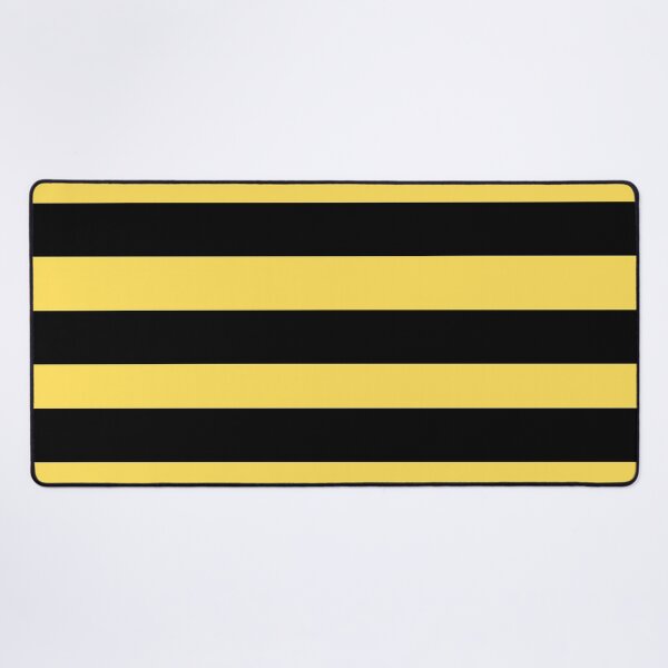 Item preview, Classic Combination of Black and Yellow Colors in Horizontal Stripes designed and sold by NECHSTORE.
