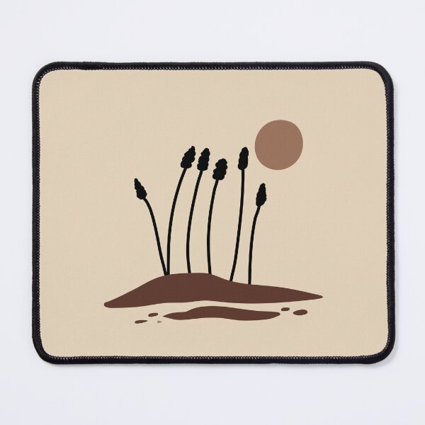 Item preview,  Modern Minimalist Simple Abstract Pastel Pink Black Leaf Art   designed and sold by zedonee.
