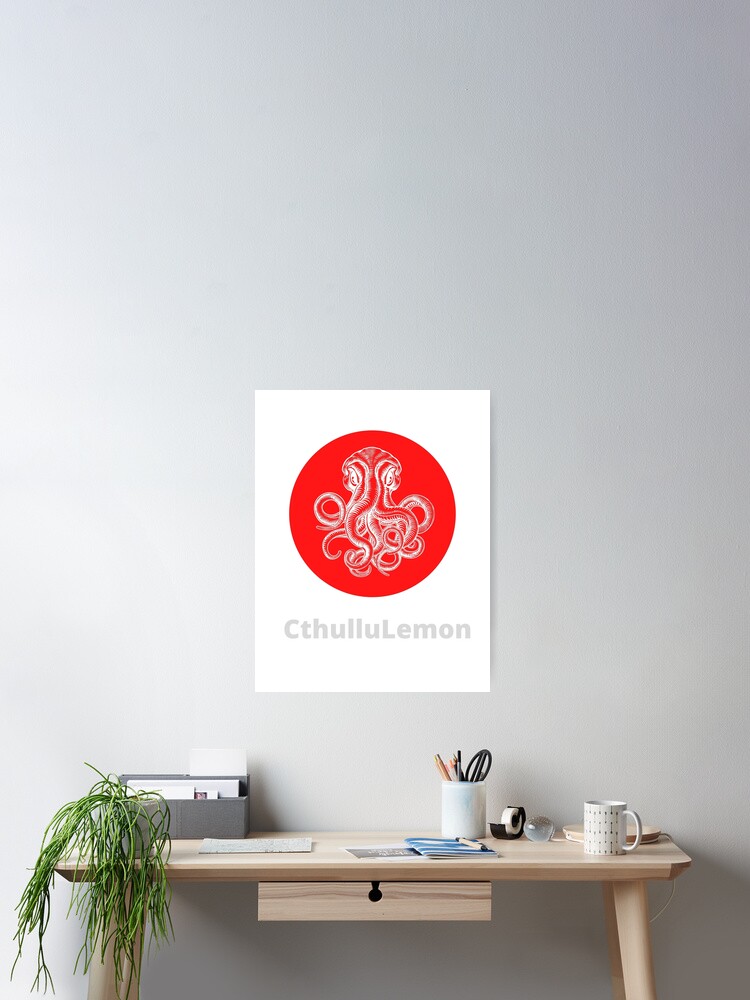 Thumbnail 2 of 3, Poster, CthulluLemon designed and sold by DerricksDesigns.