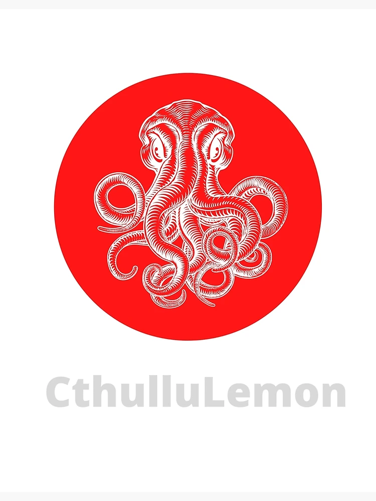 Thumbnail 3 of 3, Poster, CthulluLemon designed and sold by DerricksDesigns.