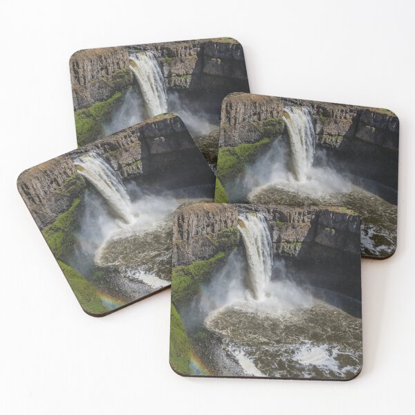 Artikelvorschau, Palouse Falls Wasserfall Washington entworfen und verkauft von Lostlogo.