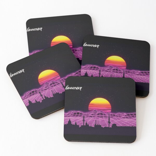 Item preview, Hannover Skyline Neon Nights designed and sold by DFerraz.