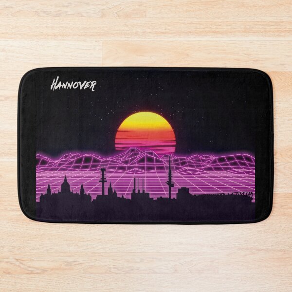 Item preview, Hannover Skyline Neon Nights designed and sold by DFerraz.