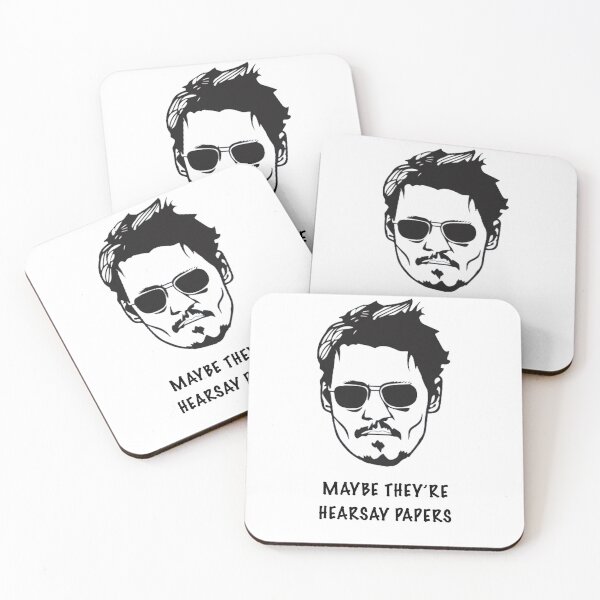 Item preview, Johnny Depp, Maybe They're Hearsay Papers designed and sold by World-Arty.