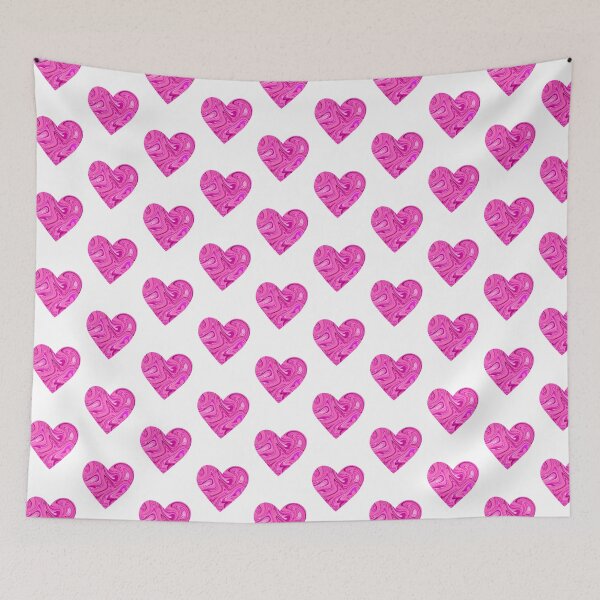 Item preview, Pink Swirly Heart Heart  designed and sold by ouatisworld.
