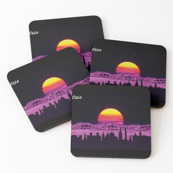 Item preview, Oslo Skyline Neon Nights designed and sold by DFerraz.
