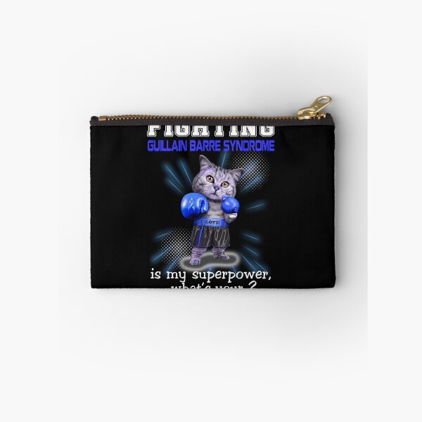Item preview, Funny Cat Fighting Guillain Barre Syndrome Is My Superpower What's Your designed and sold by Kohend.