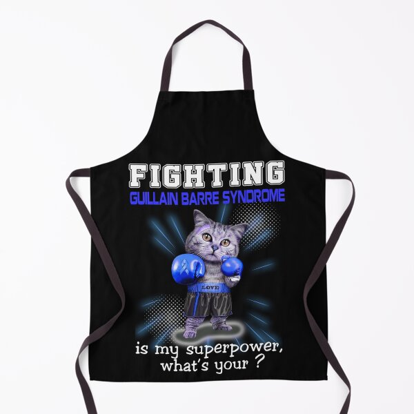 Item preview, Funny Cat Fighting Guillain Barre Syndrome Is My Superpower What's Your designed and sold by Kohend.