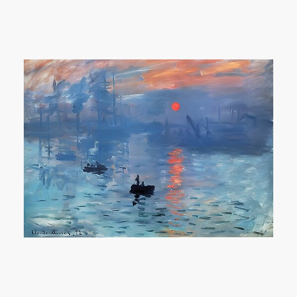 Item preview, Impression Lever Du Soleil De Claude Monet designed and sold by Artone369.