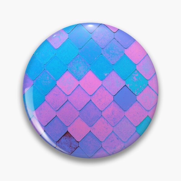 Item preview, Blue Pink Purple Tile Pattern designed and sold by justgateau.