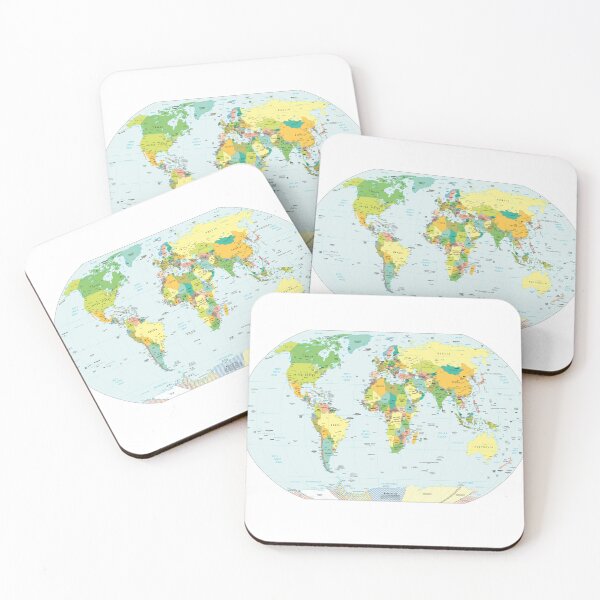 Item preview, World Map designed and sold by Tweeting.