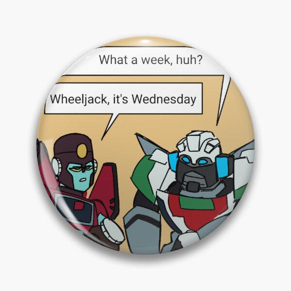 Item preview, Transformers animated Wheeljack its Wednesday  designed and sold by Jedijuana.
