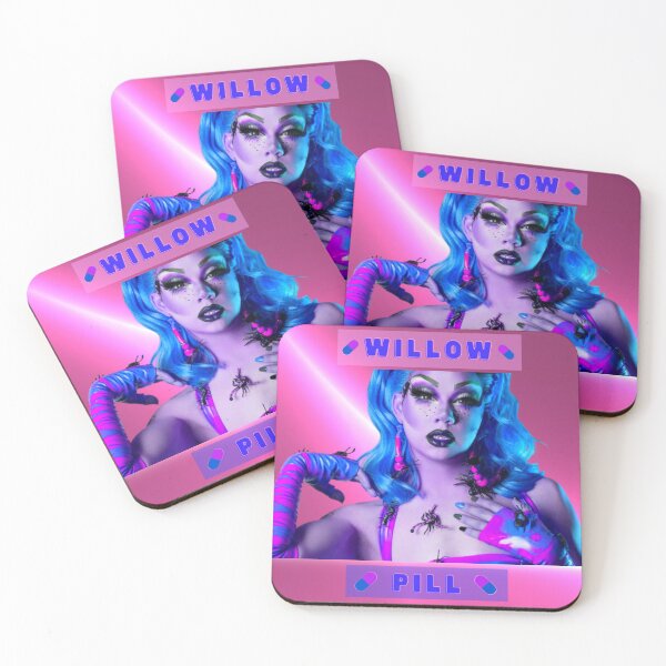 Item preview, Willow Pill Vibrant Pink & Blue Drag Queen designed and sold by House of Hartz by: Dominique11.