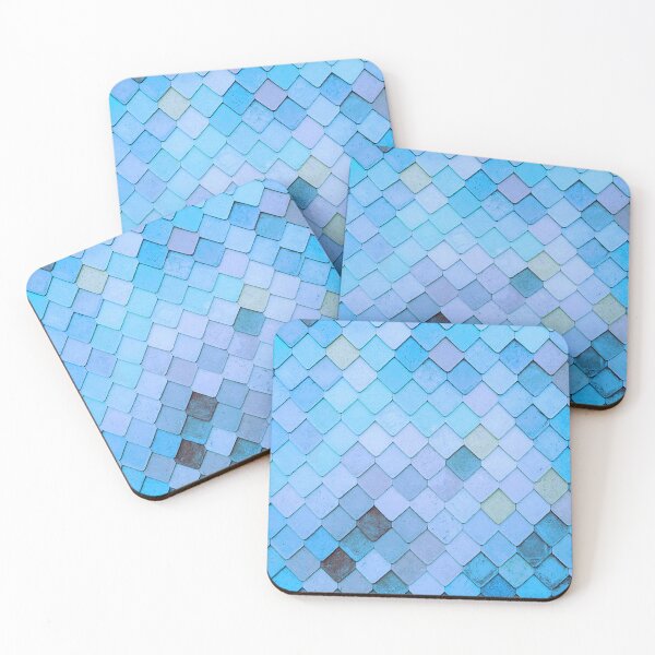 Item preview, Creative Sea Sky Blue Tile Pattern  designed and sold by justgateau.