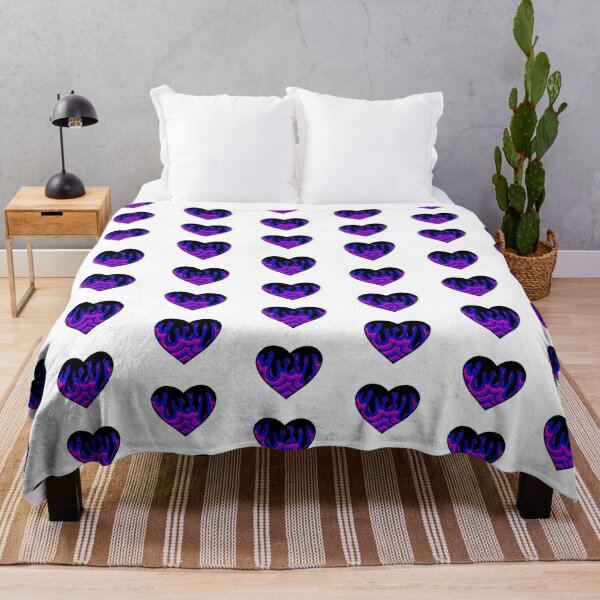 Item preview, blue purple Swirly Heart Heart designed and sold by ouatisworld.