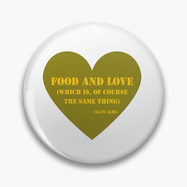 Item preview, Food and Love Alan Alda designed and sold by AllyWrites4077.