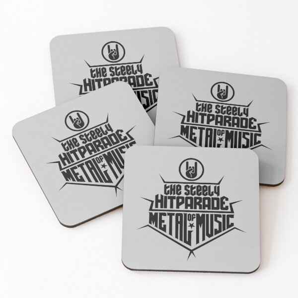 Item preview, The steely Hitparade of Metal Music 2 (black) designed and sold by Mystic-Land.
