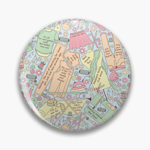 Item preview, Sewing icons - Home Hobby designed and sold by sarakaquabubble.