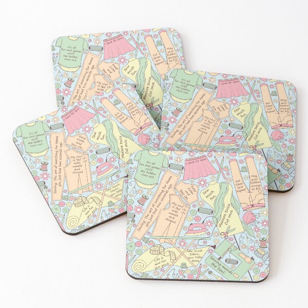 Item preview, Sewing icons - Home Hobby designed and sold by sarakaquabubble.