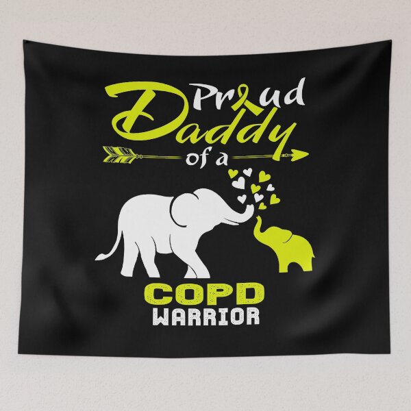 Item preview, Proud Daddy Of A COPD Warrior designed and sold by Hatjar.