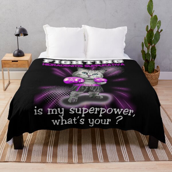 Item preview, Funny Cat Fighting Hidradenitis Suppurativa Is My Superpower What's Your designed and sold by Kohend.