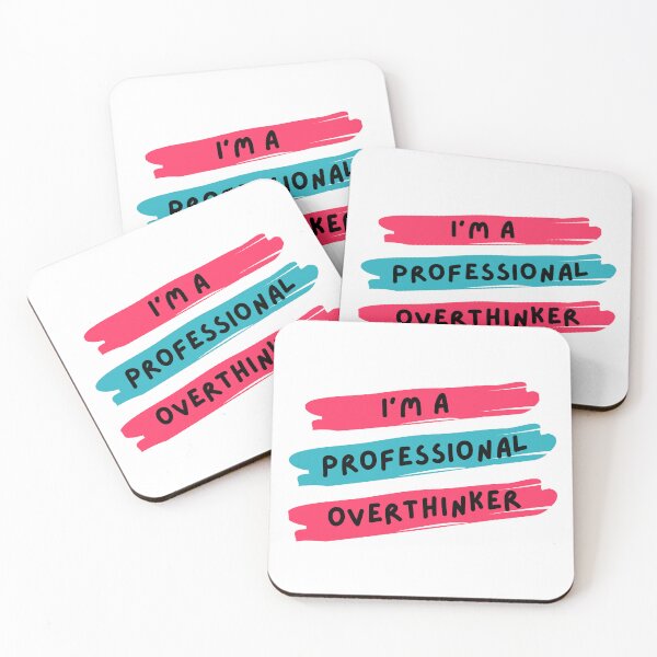 Item preview, I am a Professional Overthinker designed and sold by ArtAndTell.