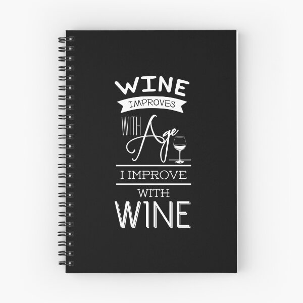 Item preview, El Vino Mejora con la Edad Yo Mejoro con el Vino. Cita designed and sold by Gomolach.