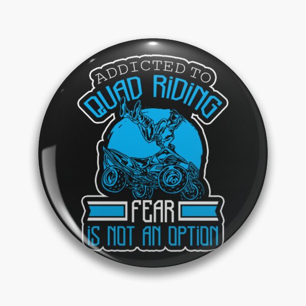 Item preview, Quad riding Motocross biker no fear designed and sold by ClamenTaon.