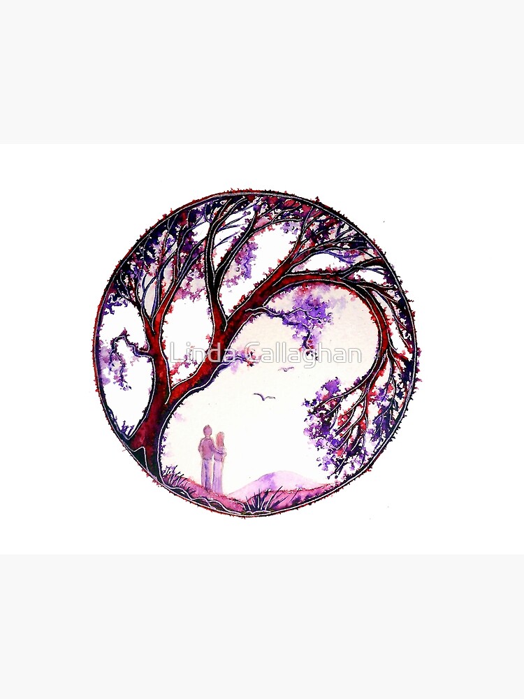 Thumbnail 7 of 7, Framed Art Print, Love Makes the World Go Round designed and sold by LindArt1.