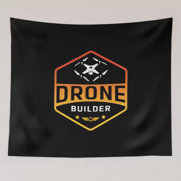 Item preview, Drone Builder Drone Pilot designed and sold by Uppercase Tees.